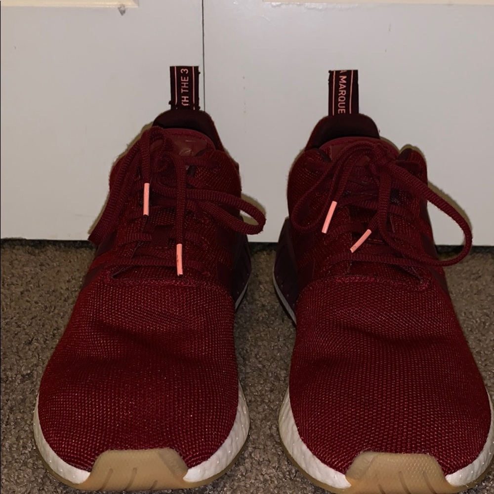 NMD R2 Maroon and Pink